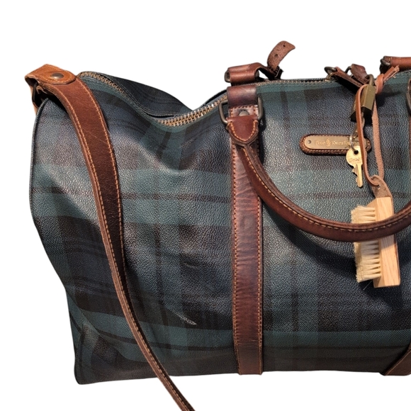 Vintage Polo Ralph Lauren Boston Bag Preloved Plaid - Picture 2 of 14